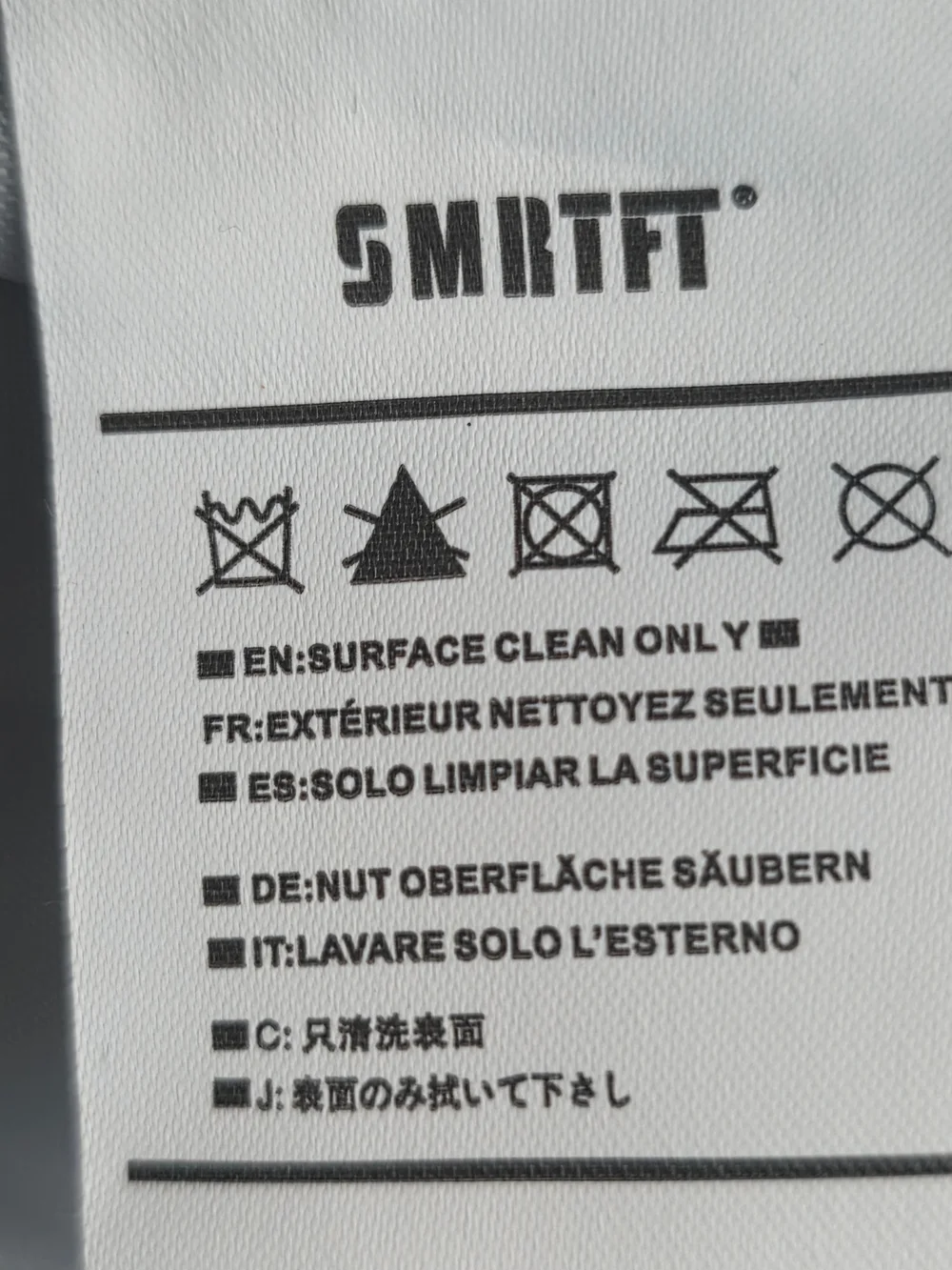SMRTFT Lightweight Daily Backpack Unisex Black Tech EDC Laptop Travel Bag NWOT
